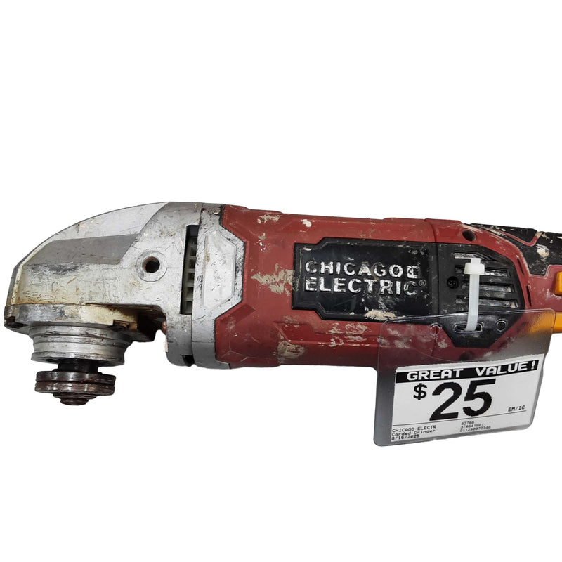 Chicago Electric 62766 Red Corded Grinder