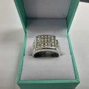 Men's Ring - White Gold 10k (.417) 6.9 grams Size 10