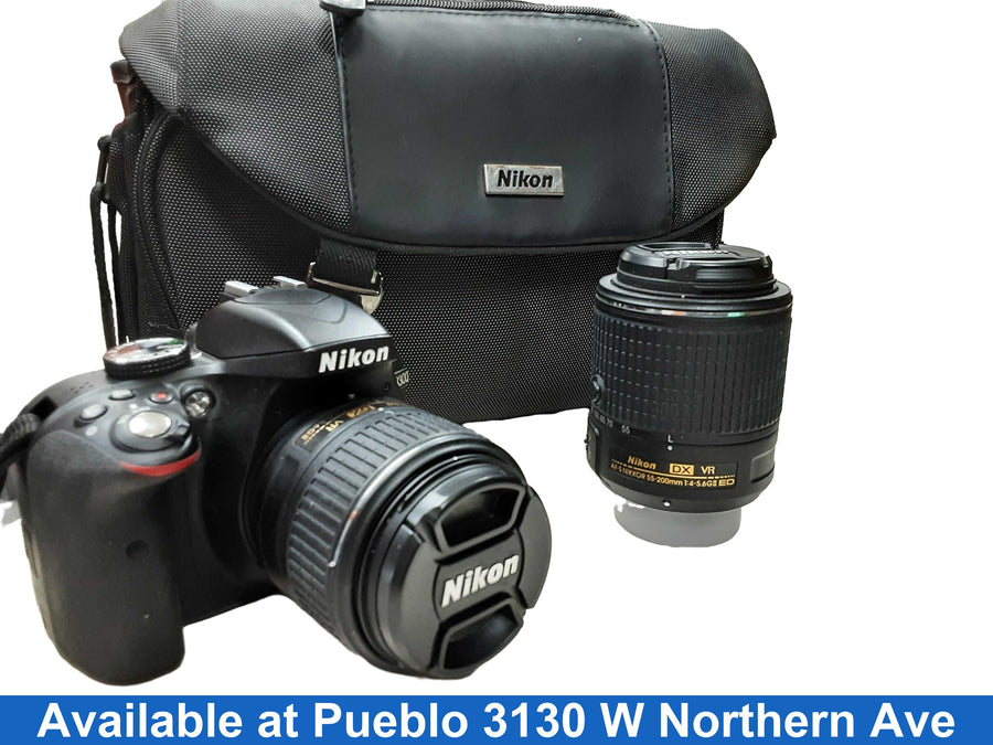 Nikon D3300 Black Digital SLR Camera
