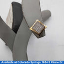 Single Stud Earring - Yellow Gold 10k (.417) 0.9 grams