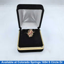 Women's Ring - Yellow Gold 14k (.585) 3.1 grams Size 6