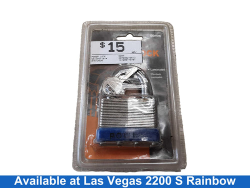 Power Lock 50mm Silver Other Collectible