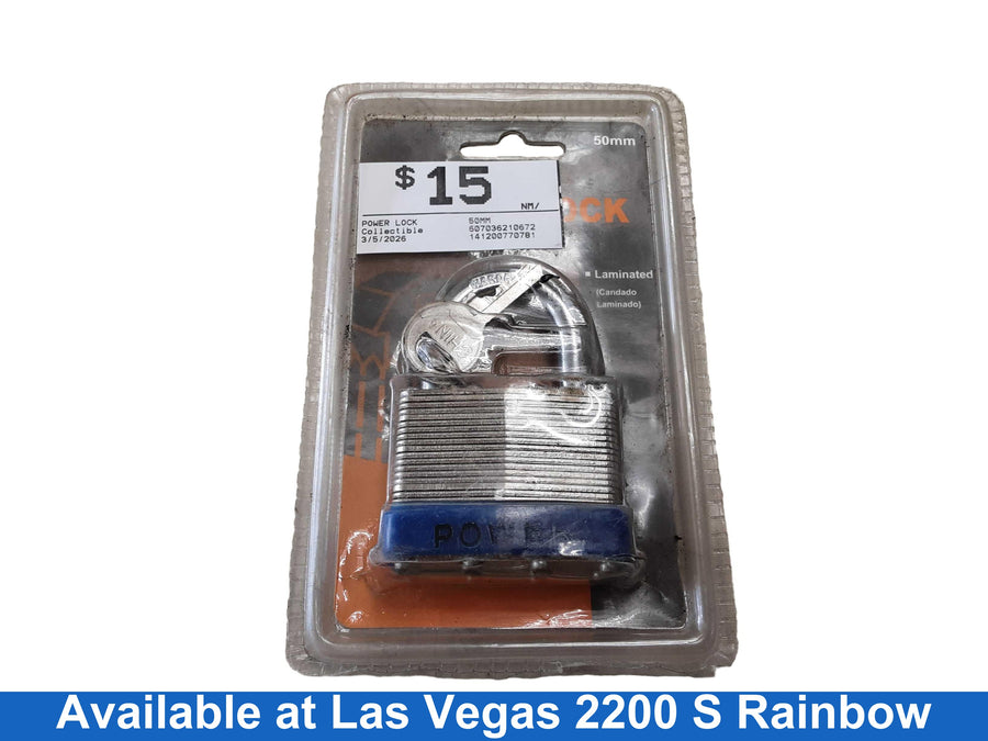 Power Lock 50mm Silver Other Collectible