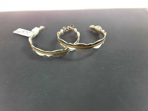 Hoop Earrings - Silver 12.2 grams