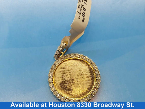 Coin Pendant - Yellow Gold 10k (.417) 6.4 grams