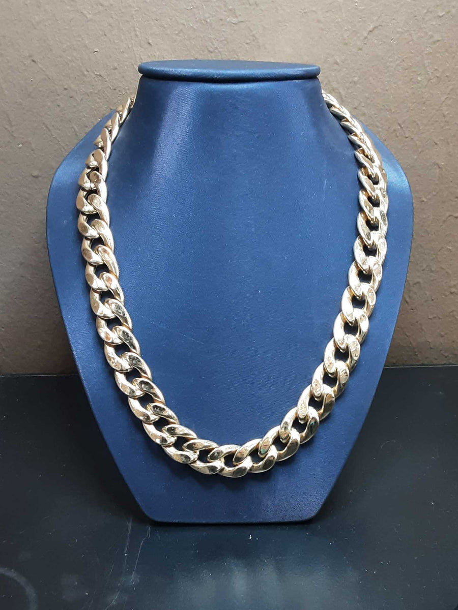 Cuban Link Chain - Yellow Gold 10k (.417) 76.6 grams 26 inch