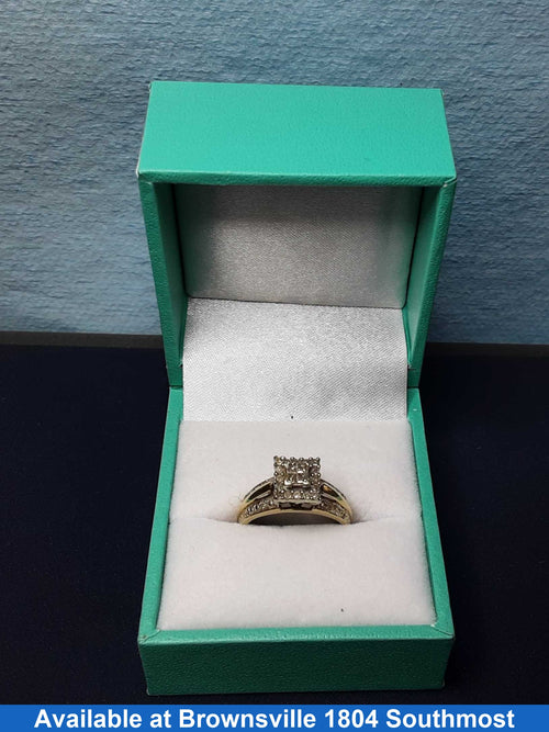 Women's Ring - Yellow Gold 10k (.417) 3 grams Size 5.5