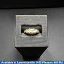 Ring - Engagement Set - White Gold 10k (.417) 3.1 grams Size 8