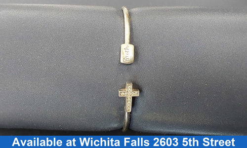 Bangle Bracelet - Silver 5.4 grams 6 inch