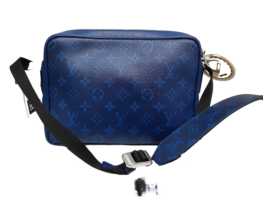 Louis Vuitton Fo1109 Blue Purse / Handbag