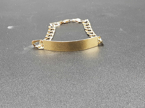 ID Bracelet - Yellow Gold 10k (.417) 7.8 grams 8 inch
