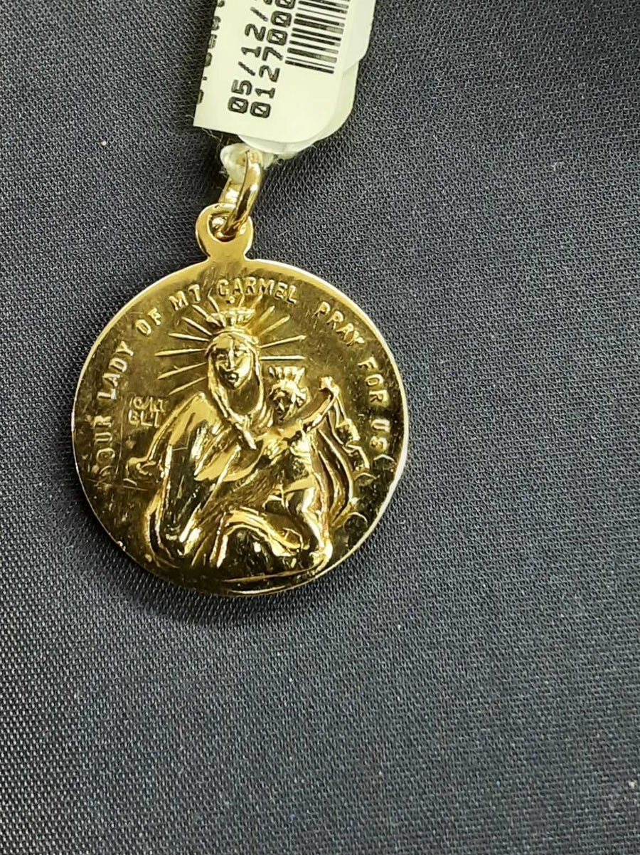 Religious Pendant - Yellow Gold 14k (.585) 5.4 grams