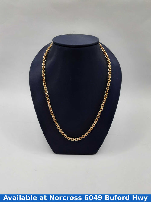 10kt Bubble Chain