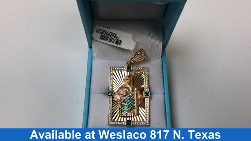 Religious Pendant - Yellow Gold 10k (.417) 6.2 grams