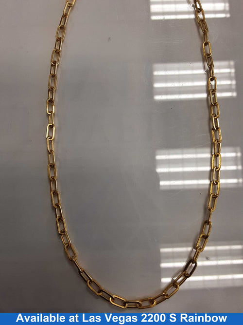Link Chain - Yellow Gold 22k (.917) 15.1 grams 18 inch