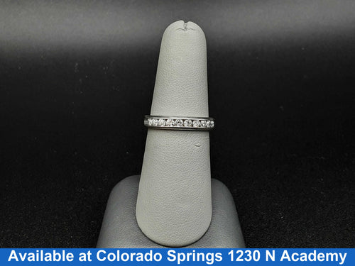 Ring - Wedding Band - Platinum 5.5 grams Size 7