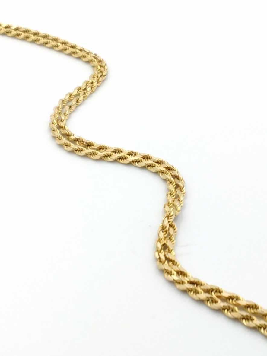 Rope Chain - Yellow Gold 14k (.585) 8.8 grams 20 inch