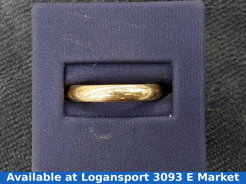 Ring - Wedding Band - Yellow Gold 14k (.585) 6.6 Grams Size 10