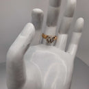 Women's Ring - Yellow Gold 14k (.585) 4 grams Size 8