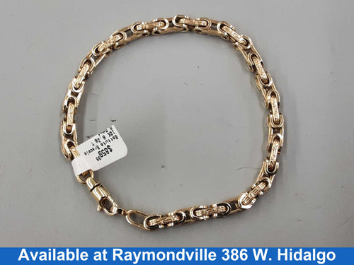 Bracelet - Yellow Gold 10k (.417) 8.2 grams 8 inch