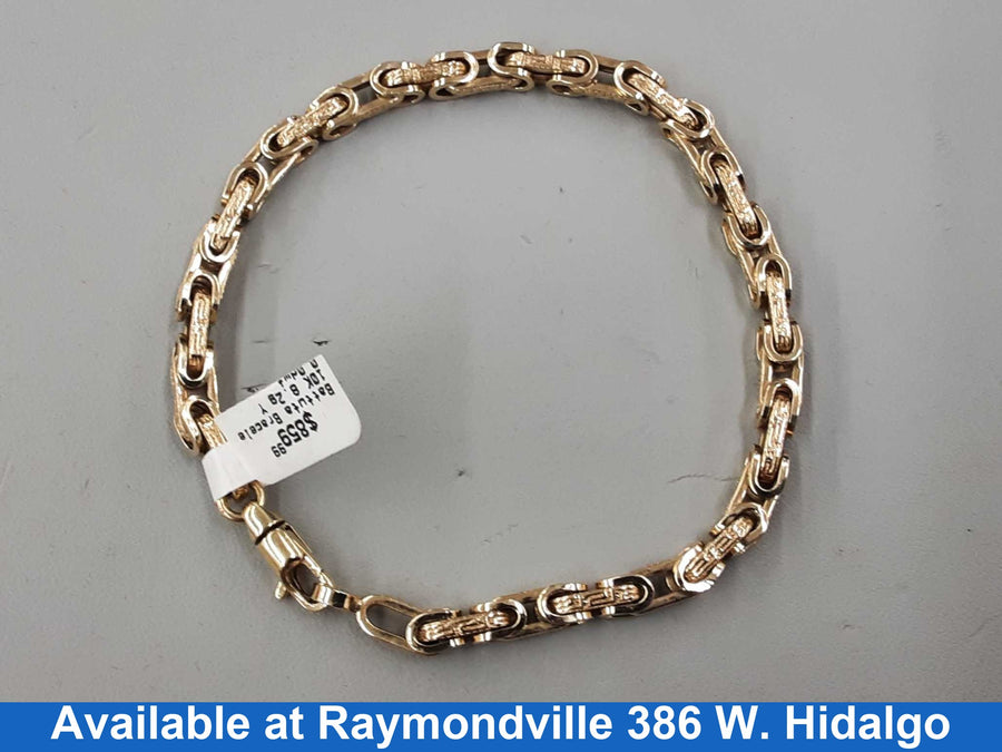 Bracelet - Yellow Gold 10k (.417) 8.2 grams 8 inch