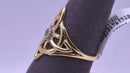 Women's Ring - Yellow Gold 14k (.585) 3.4 grams Size 9