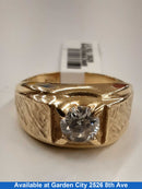 Men's Ring - Yellow Gold 10k (.417) 7.5 grams Size 10