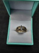 Women's Ring - Yellow Gold 10k (.417) 3.6 grams Size 4.5