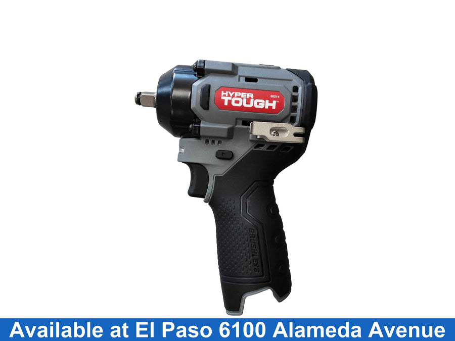 Hyper Tough 80214 Gray Cordless Impact Drill