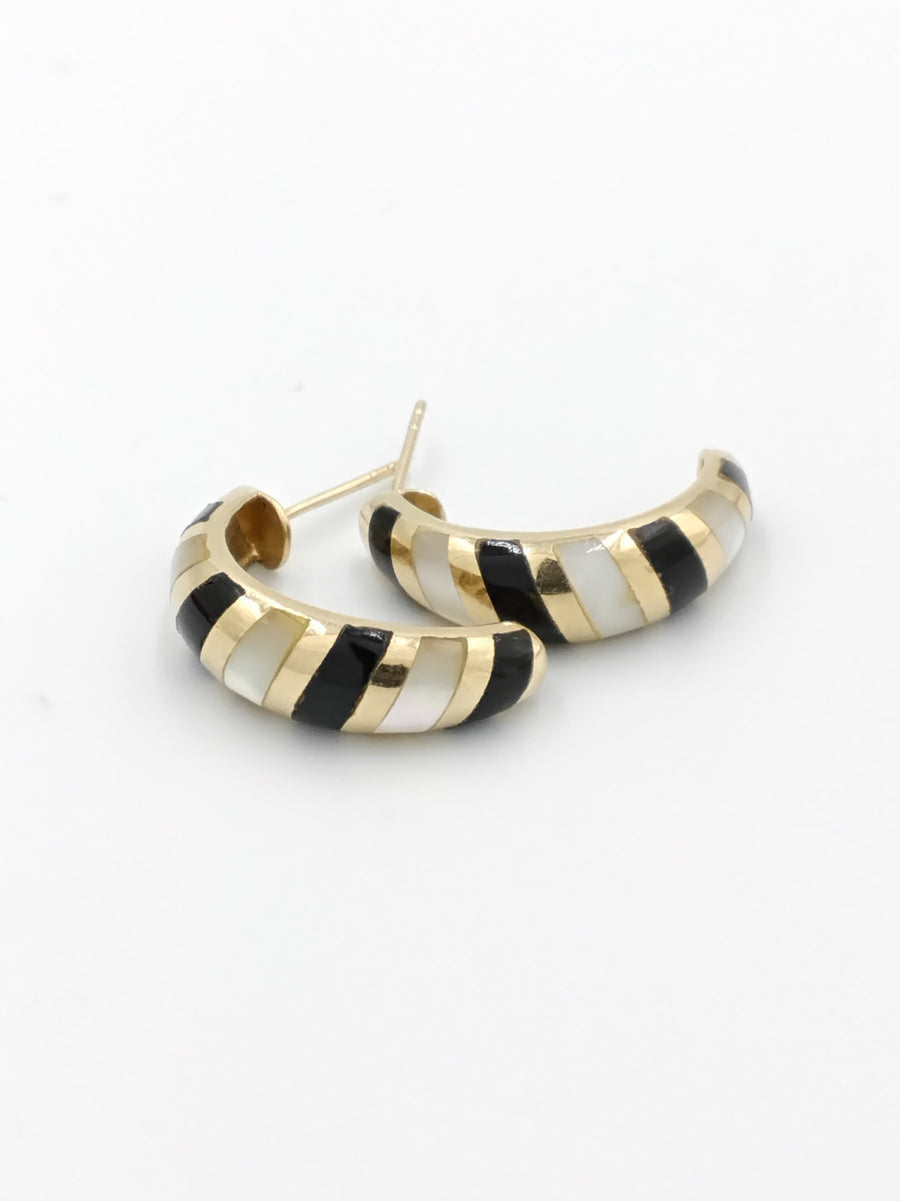 Earrings - Yellow Gold 10k (.417) 4.44 grams