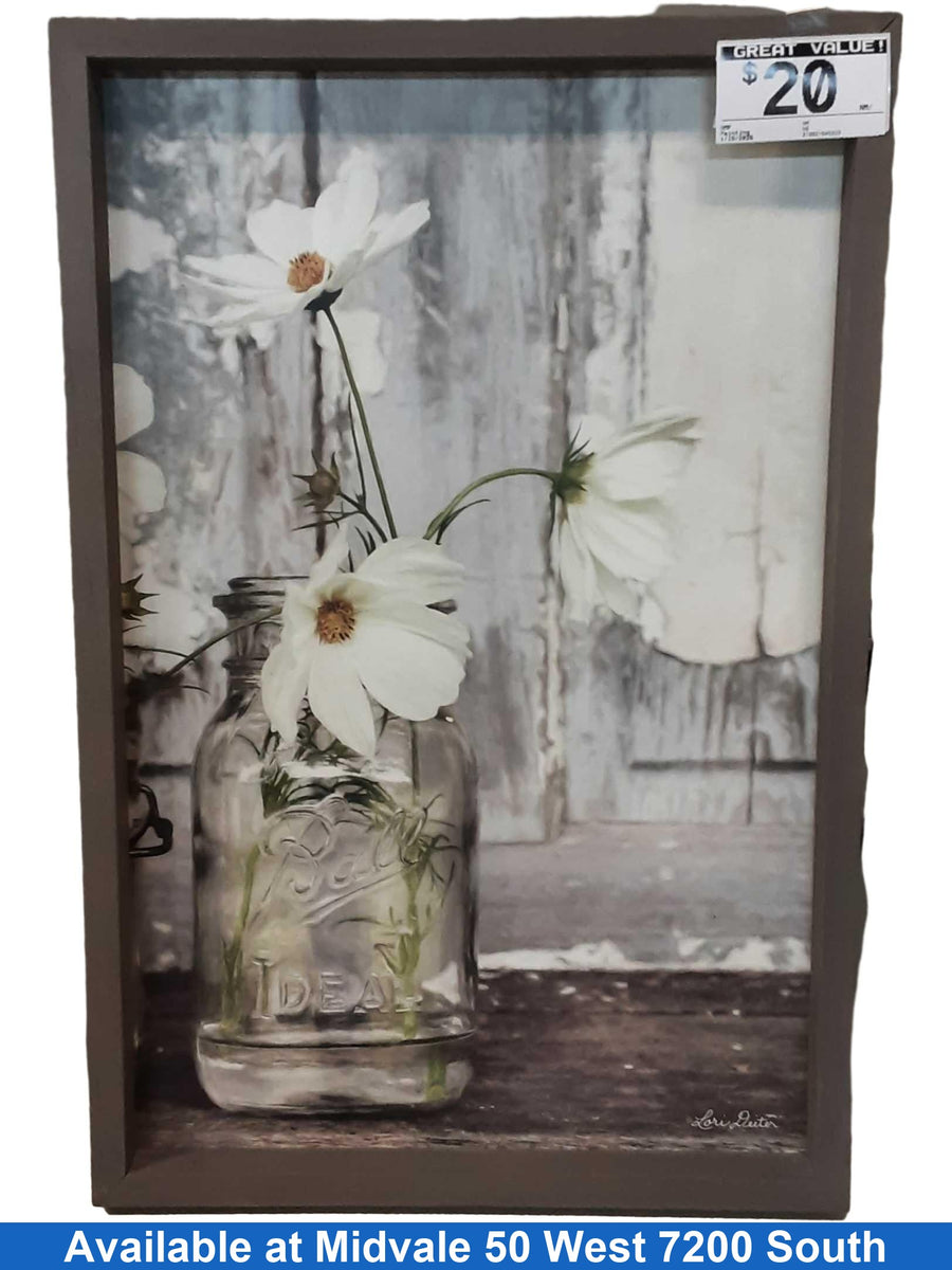 Gray Painting / Picture / Mirror