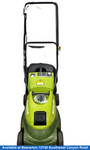 Sunjoe Mj401c Green Cordless Push Lawn Mower