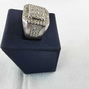 Men's Ring - White Gold 10k (.417) 14.7 grams Size 10
