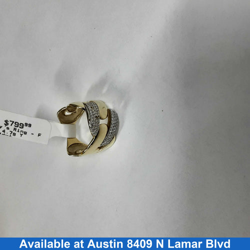 Women's Ring - Yellow Gold 14k (.585) 4.7 grams Size 7