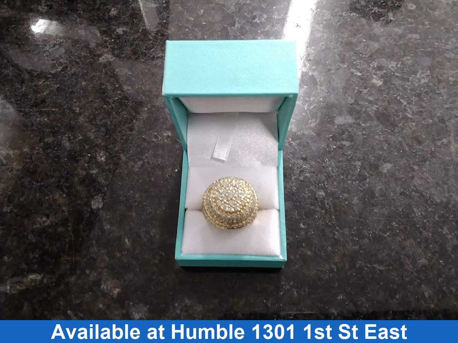 Men's Ring - Yellow Gold 14k (.585) 16.7 grams Size 9.5