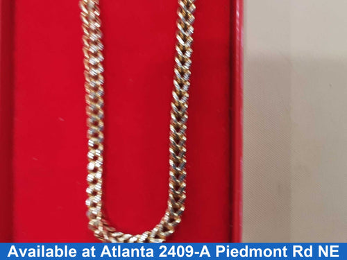 Fox Tail Chain - Yellow Gold 10k (.417) 14.3 grams 22 inch