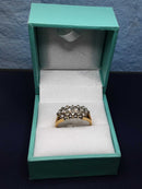 Women's Ring - Yellow Gold 18k (.750) 3.8 grams Size 8.5