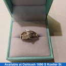 Ring - Engagement Set - White Gold 10k (.417) 4.3 grams Size 5.5