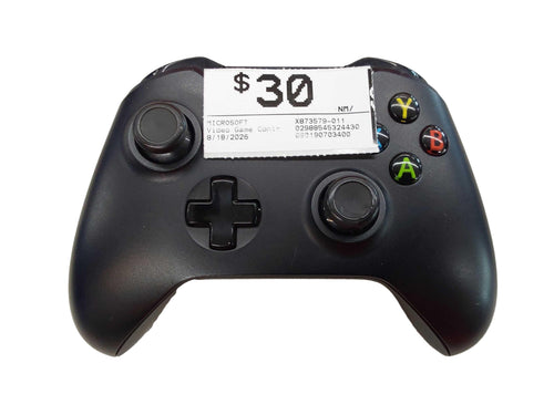 Microsoft X873579-011 Black Gaming Controller