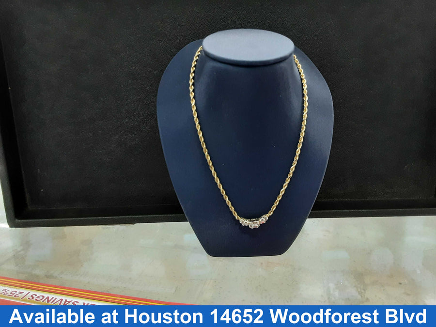 Chain - Yellow Gold 14k (.585) 7.5 grams 14 inch