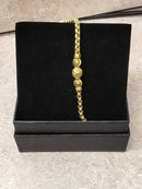 Link Bracelet - Yellow Gold 22k (.917) 7.6 grams 8 inch