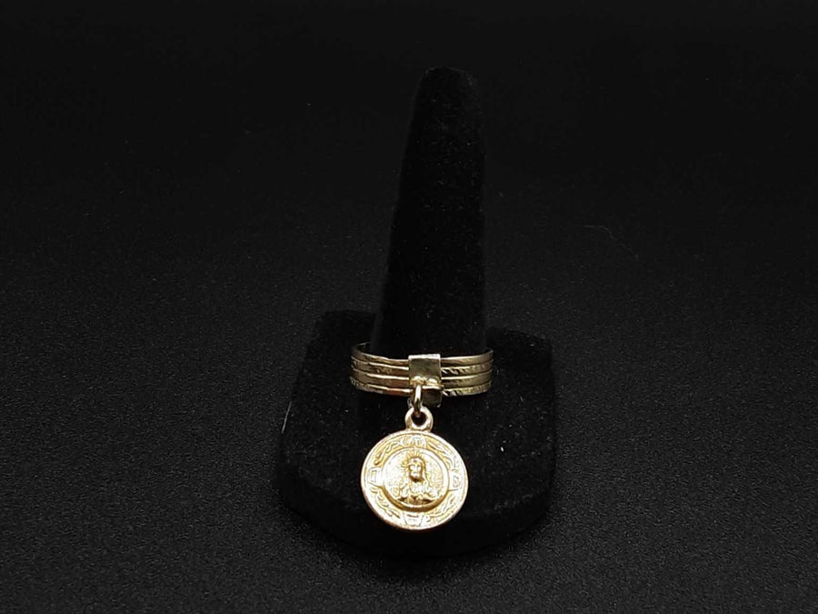 Women's Ring - Yellow Gold 10k (.417) 5.1 grams Size 10