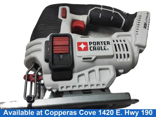 Porter Cable Pcc650 Gray Cordless Jig Saw