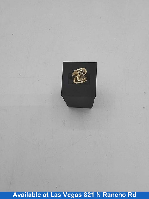 Women's Ring - Yellow Gold 10k (.417) 5.4 grams Size 8.5