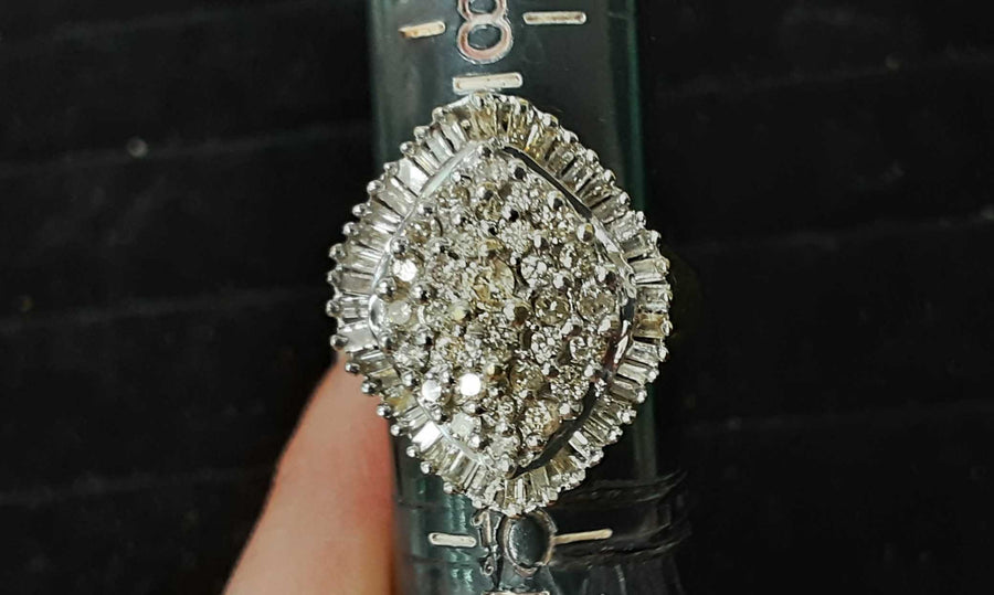 Women's Ring - Yellow Gold 10k (.417) 9.7 grams Size 9