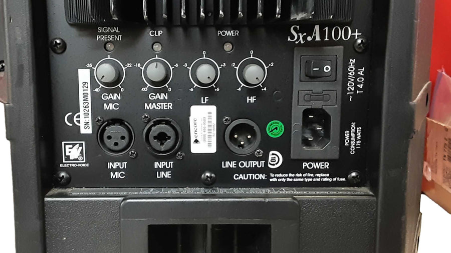 Electro-voice Sxa100+ Black PA / Band Speaker