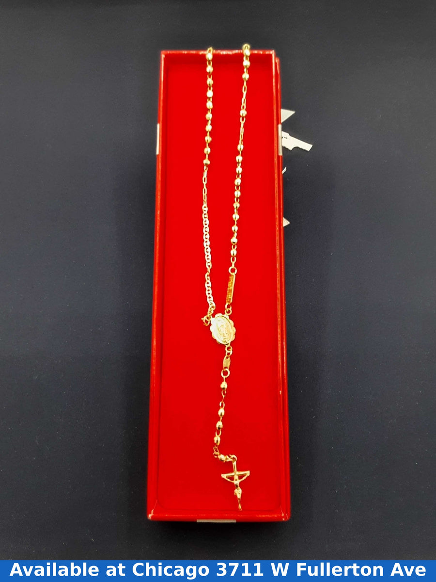 Bead Chain - Yellow Gold 14k (.585) 12 grams 20 inch