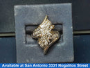Women's Ring - Yellow Gold 10k (.417) 6.8 grams Size 9