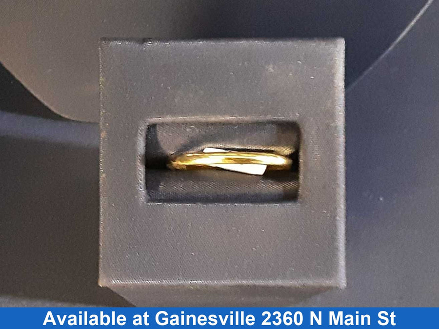 Ring - Wedding Band - Yellow Gold 10k (.417) 1.7 grams Size 9