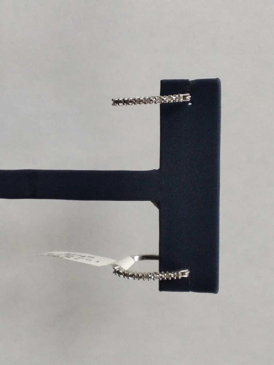Earrings - White Gold 10k (.417) 2.4 grams
